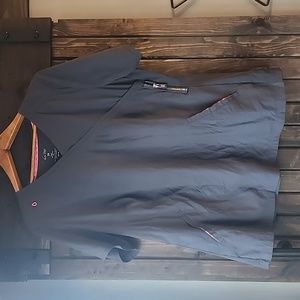 Koi lite women's 2xl scrub top- slim fit